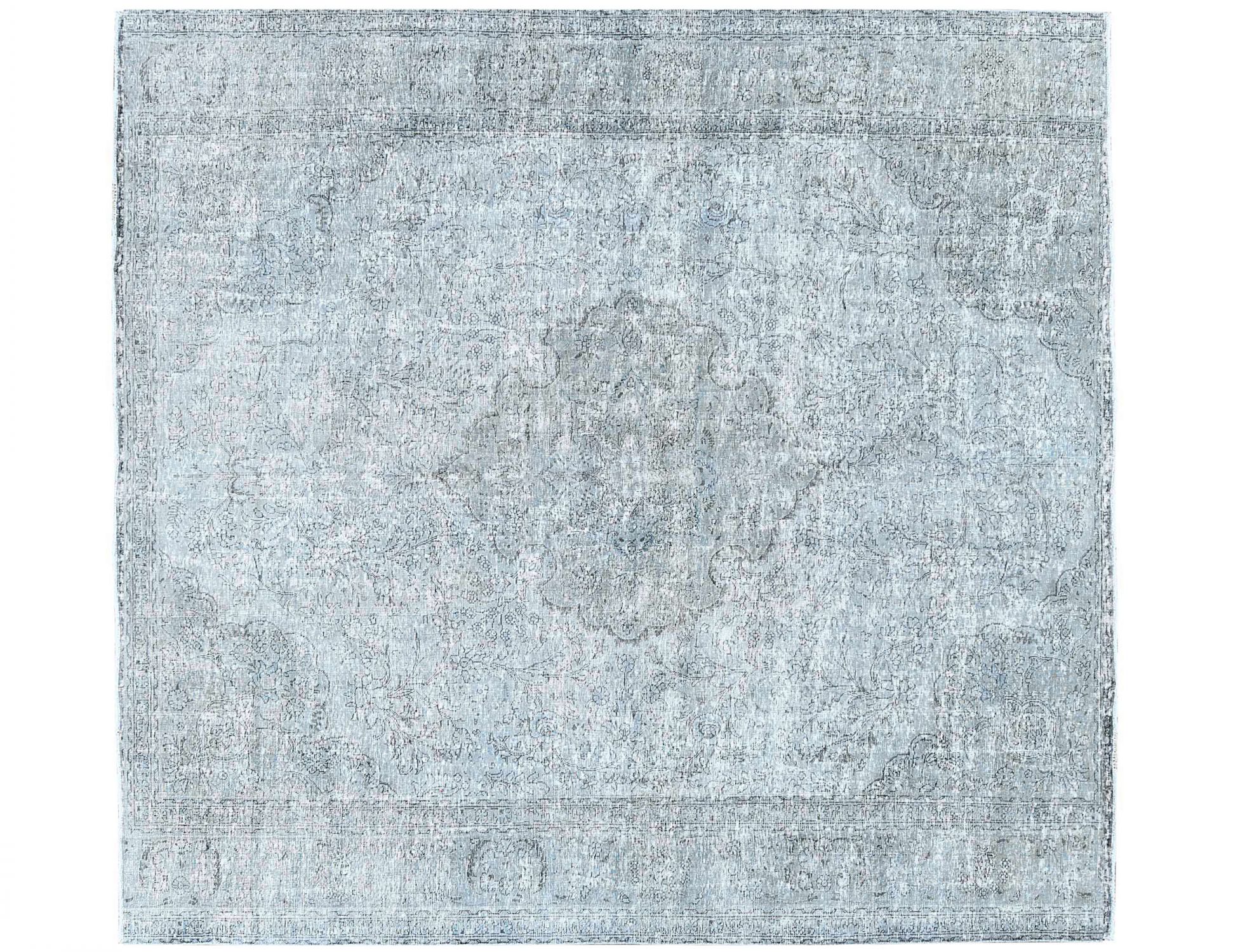 Quadrat Vintage Perserteppich  grau <br/>292 x 292 cm