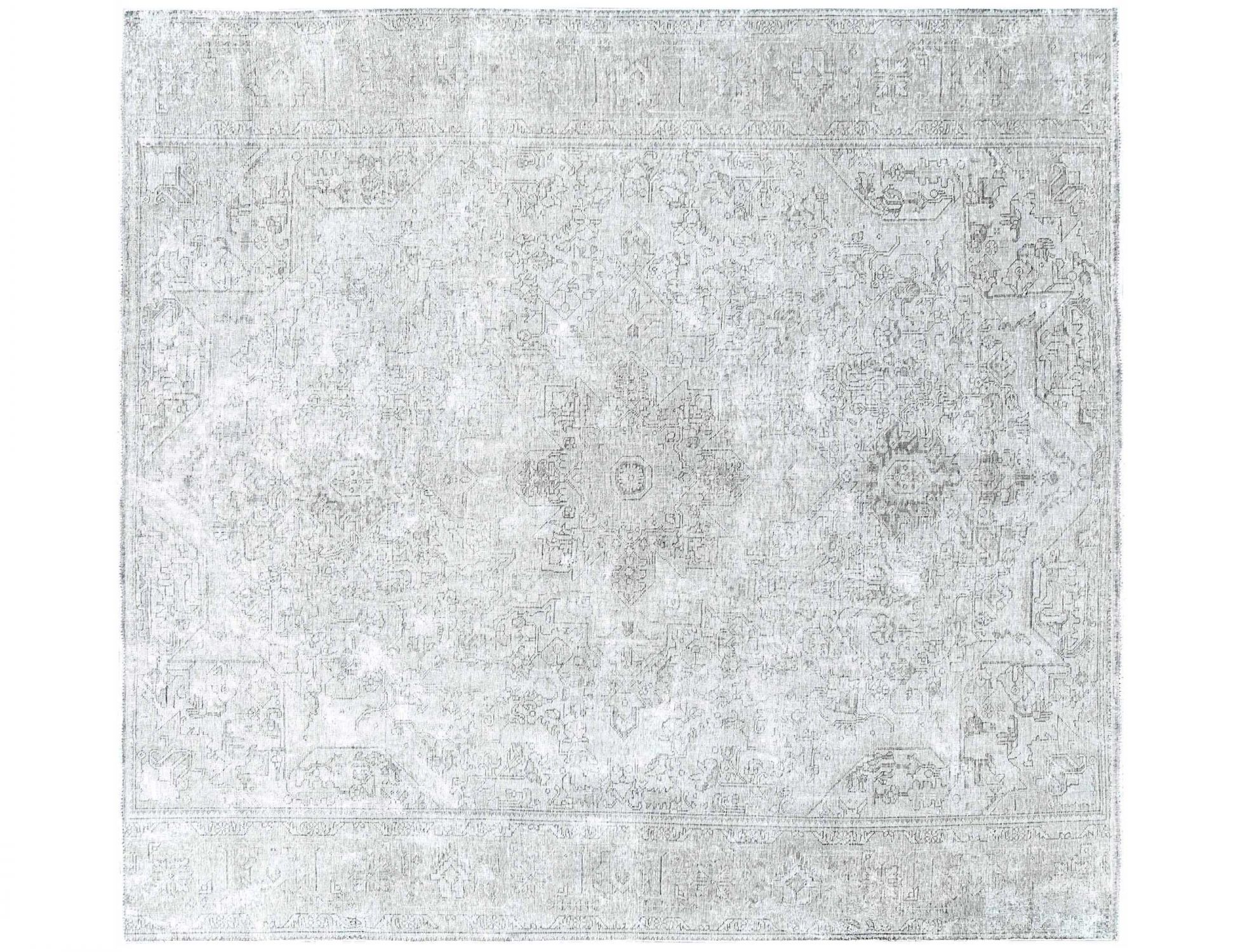 Tappeto Vintage  grigo <br/>296 x 296 cm