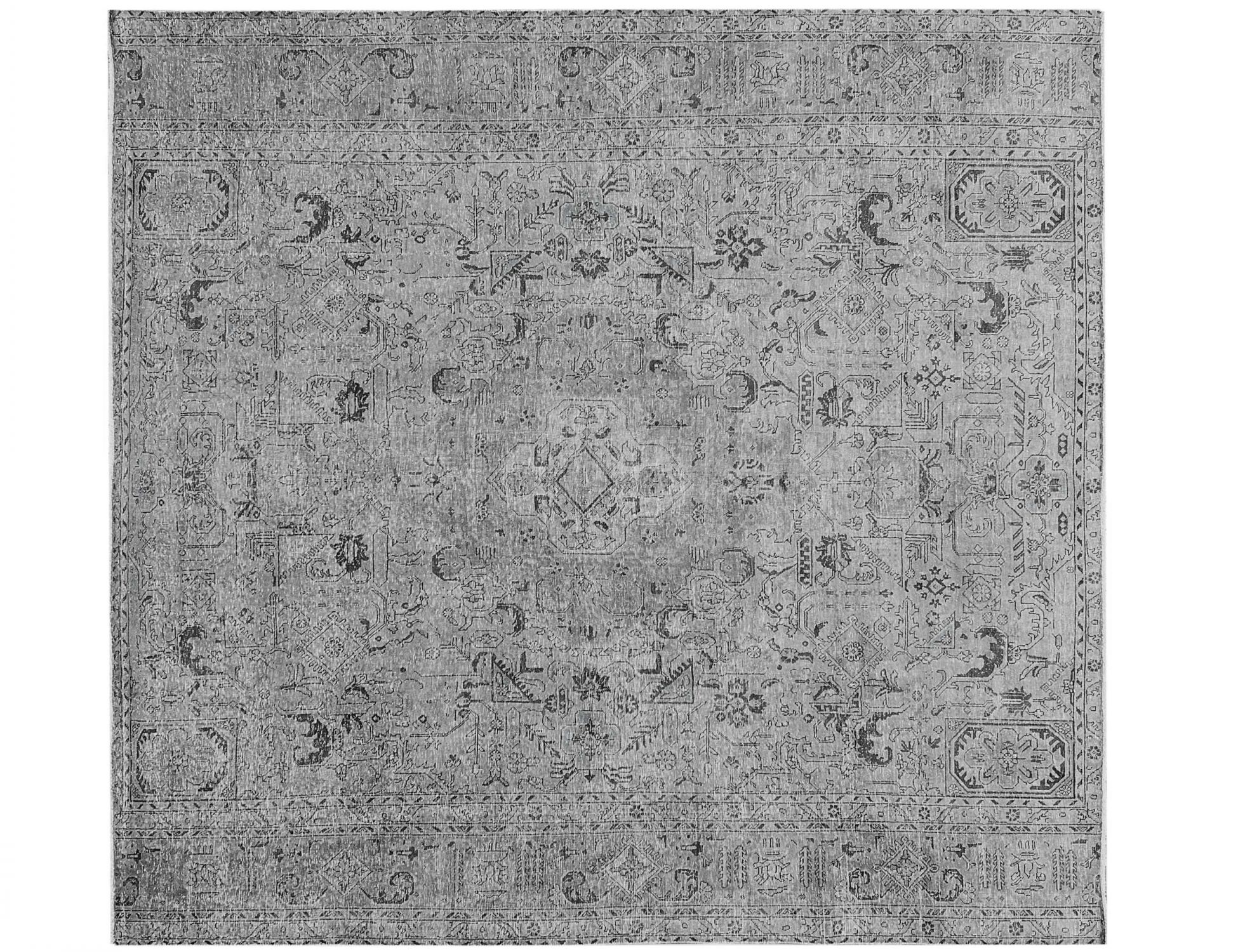Tappeto Vintage  grigo <br/>290 x 290 cm