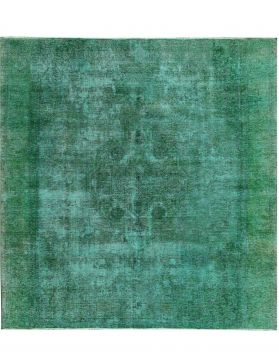 Vintage Teppich 296 x 296 grün