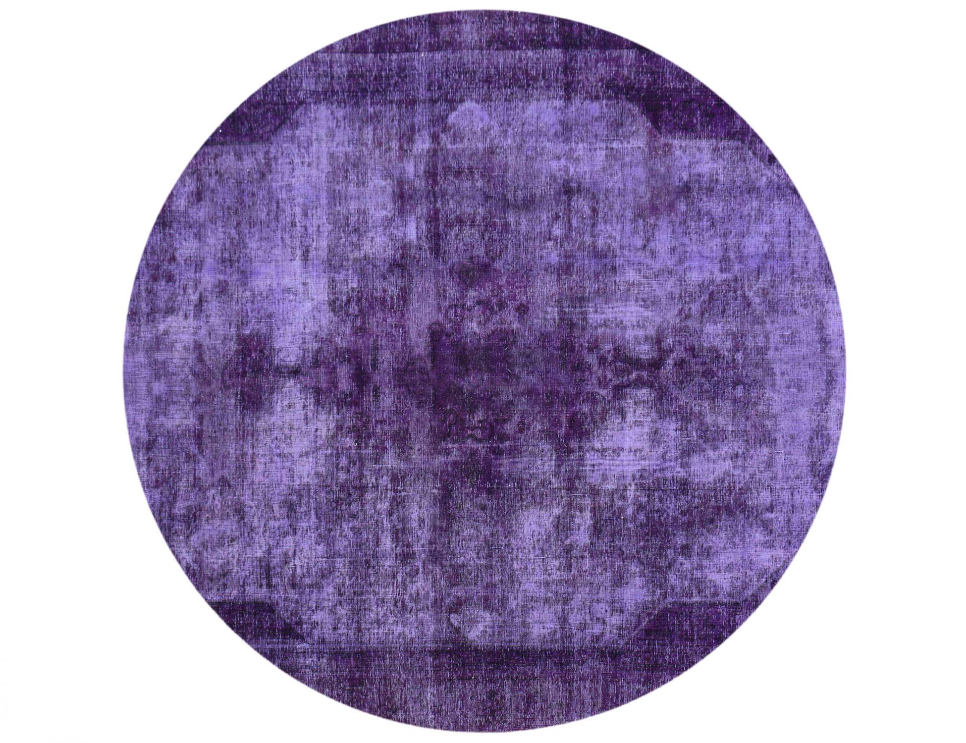Tappeto Vintage  viola <br/>233 x 233 cm