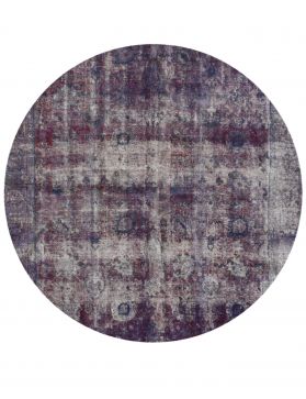 Vintage Carpet round 275 x 275 purple 