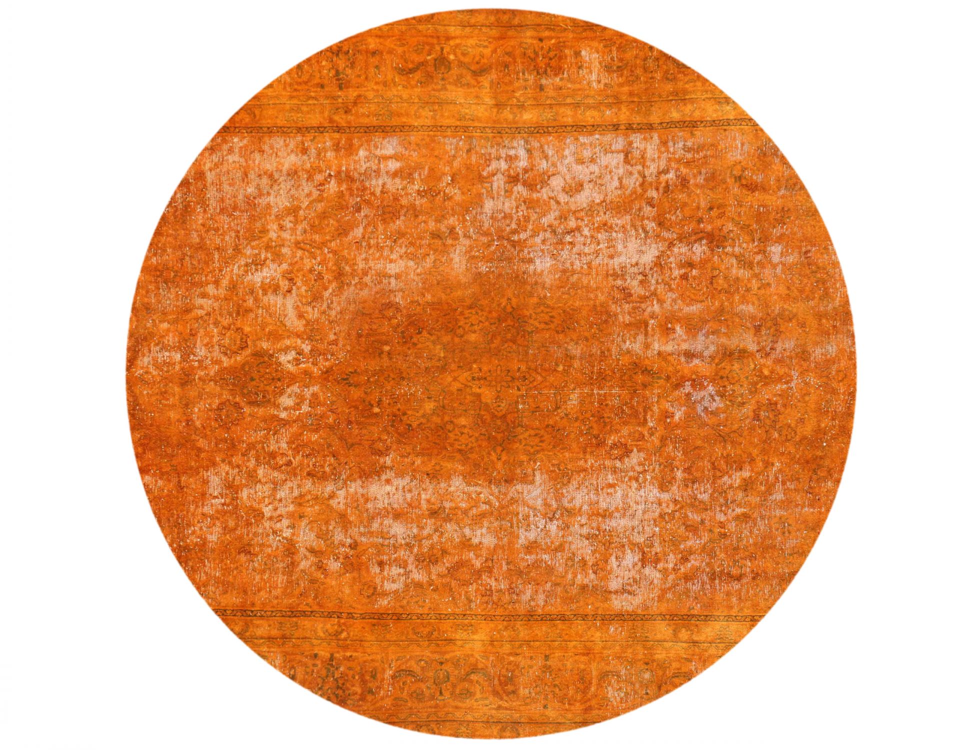 Tappeto Vintage  arancione <br/>276 x 276 cm