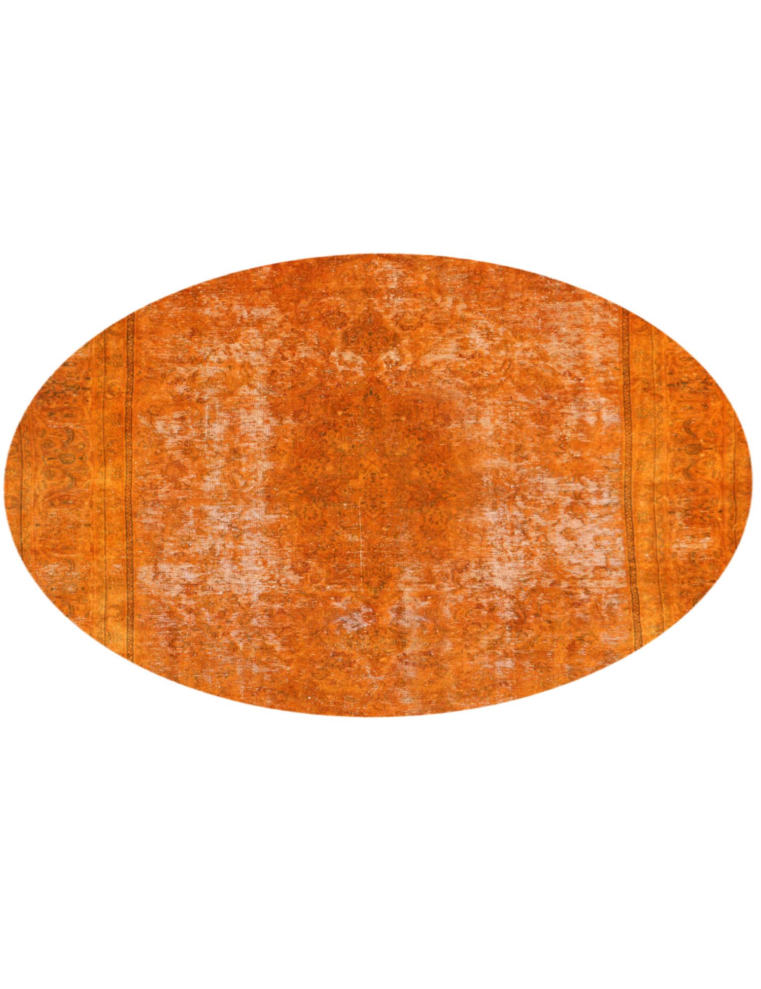 Tappeto Vintage  arancione <br/>276 x 276 cm