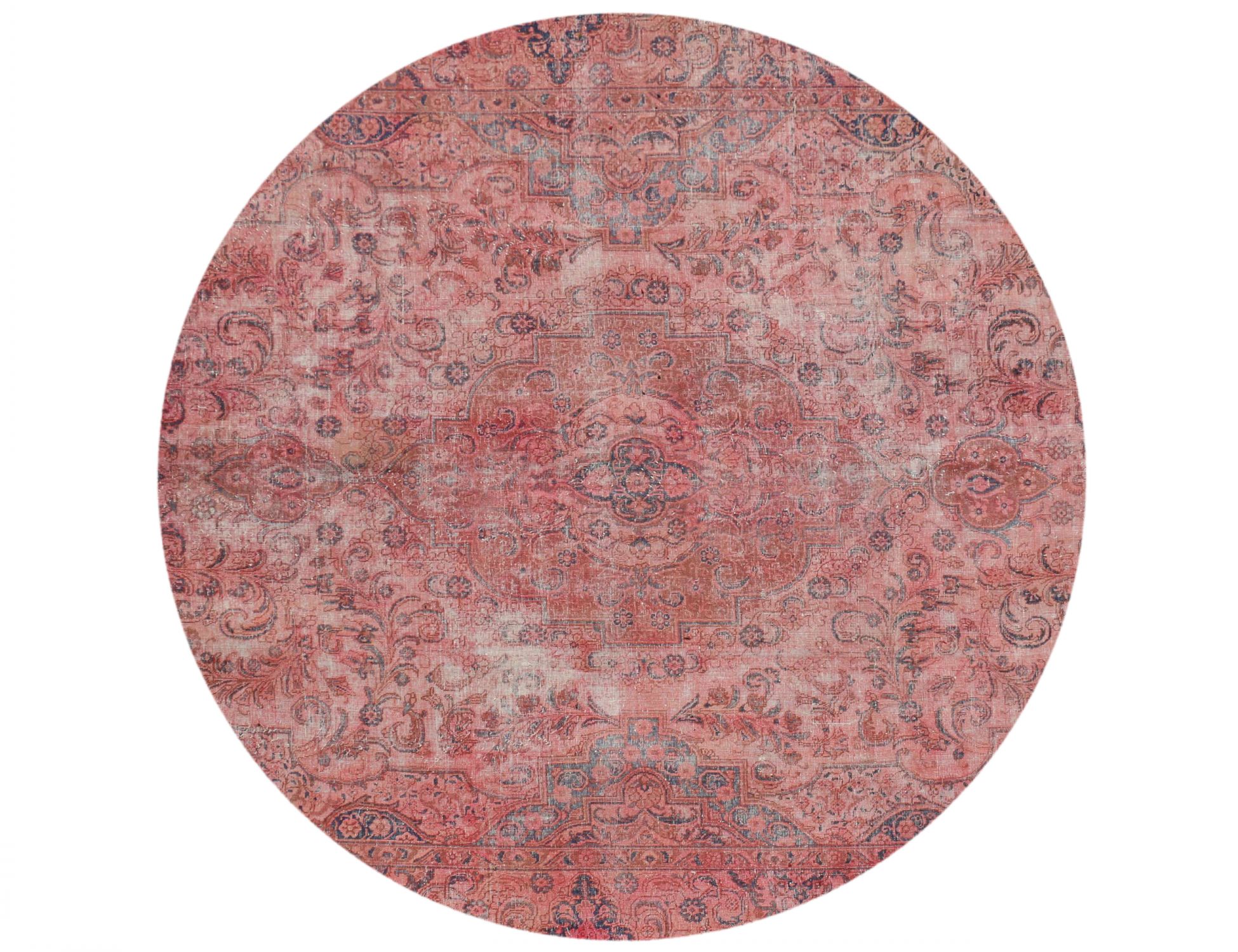 Tappeto Vintage  rosa <br/>260 x 260 cm