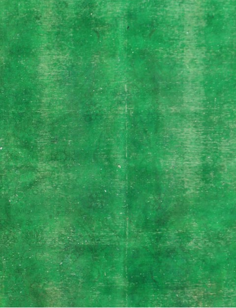 Grün Persien Vintage Teppich rund  260 x 260 cm