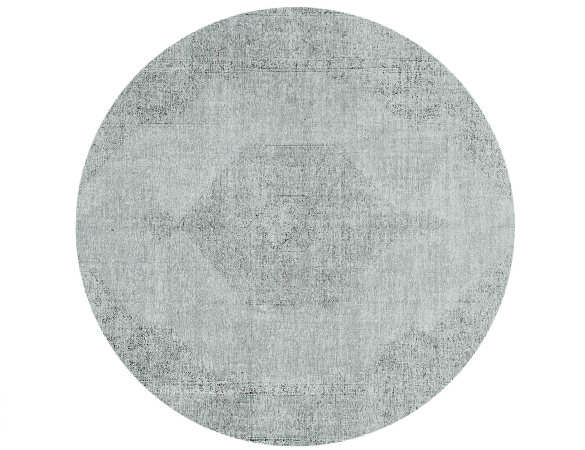 Tappeto Vintage  grigo <br/>293 x 293 cm