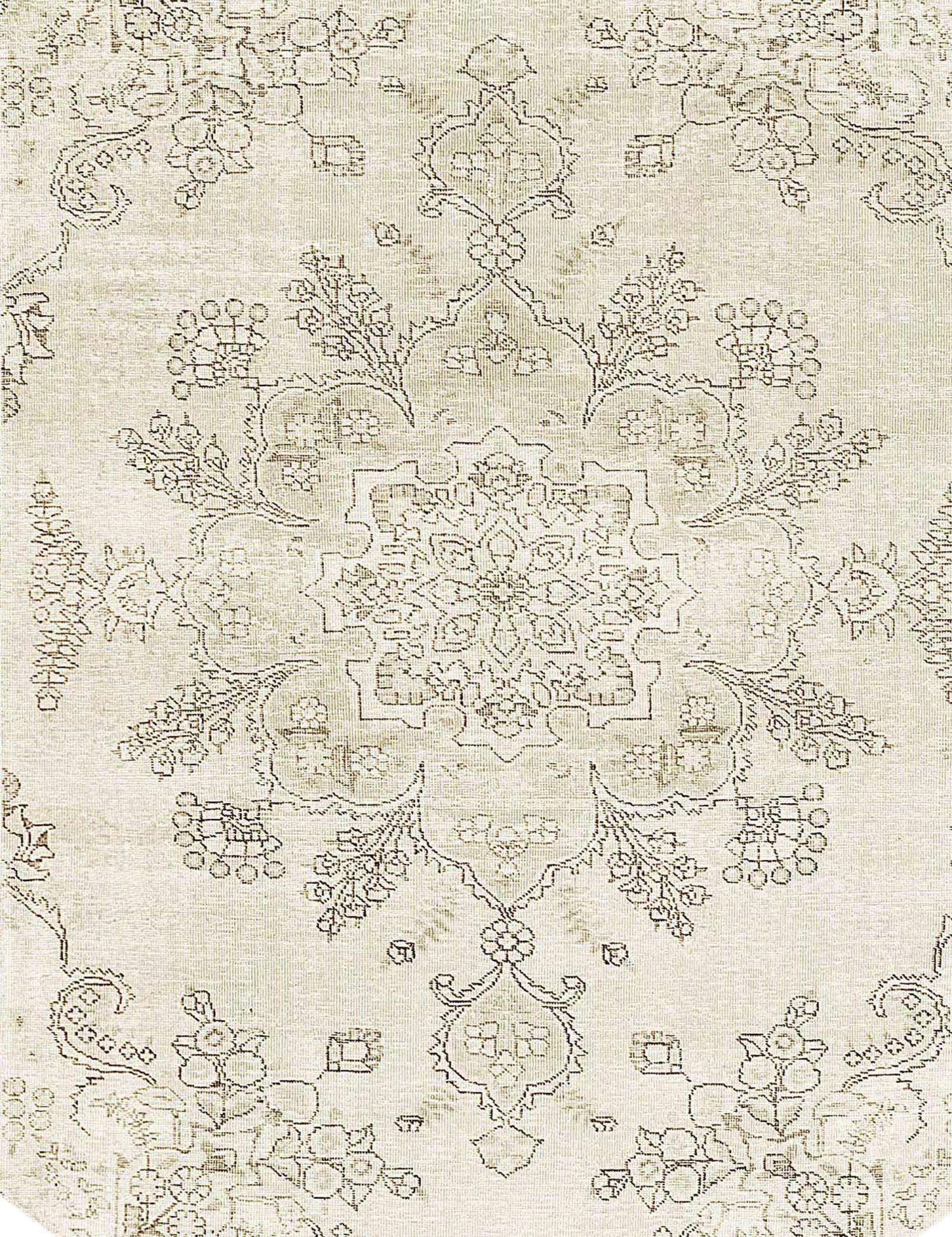 Rund Vintage Perserteppich rund  beige <br/>249 x 249 cm