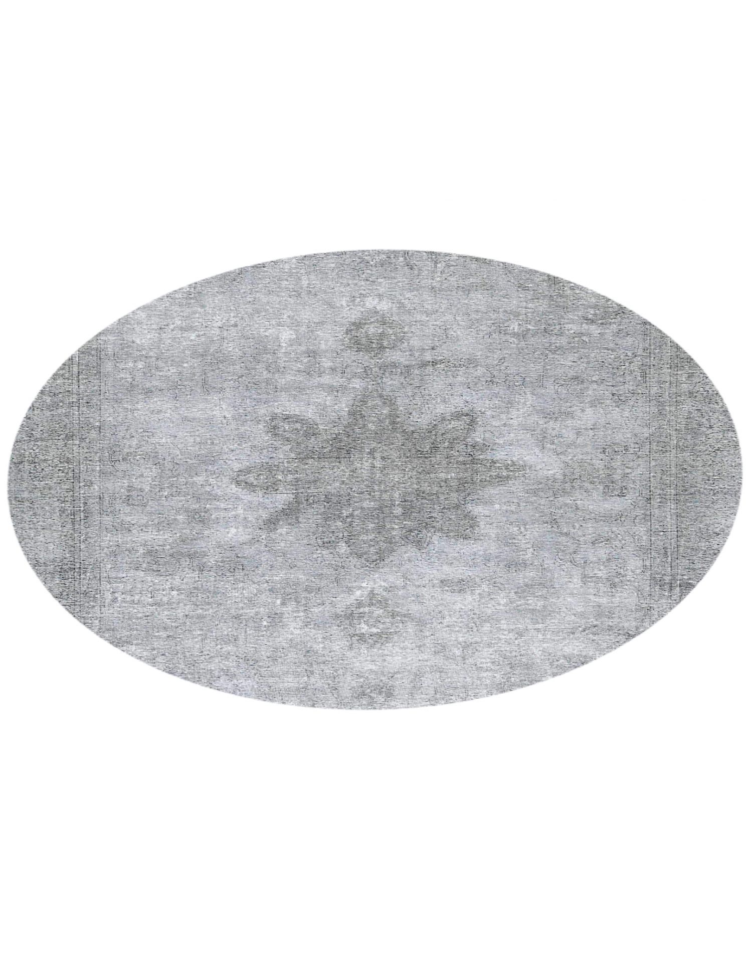 Rund Vintage Perserteppich rund  grau <br/>262 x 262 cm