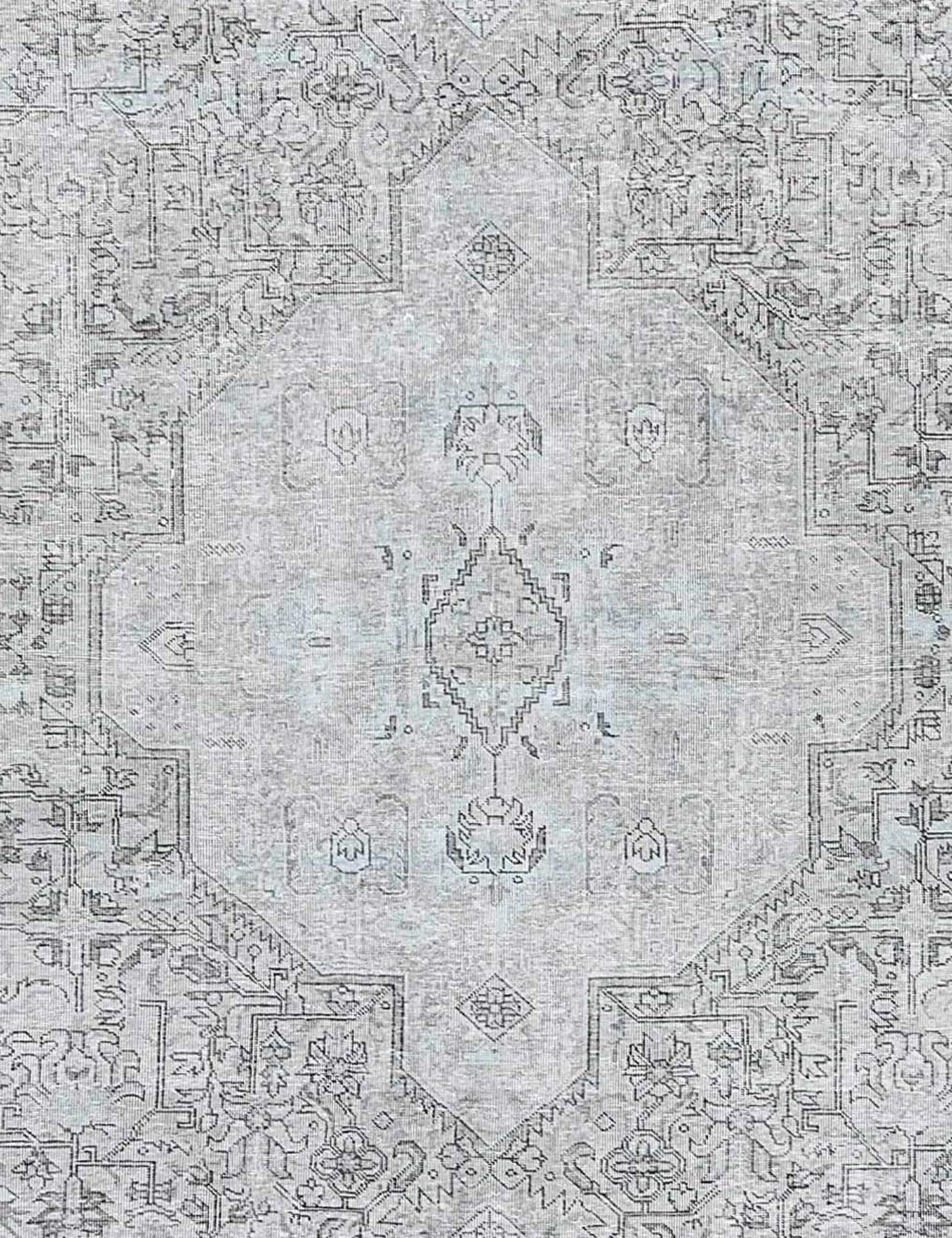 Tappeto Vintage  grigo <br/>285 x 285 cm