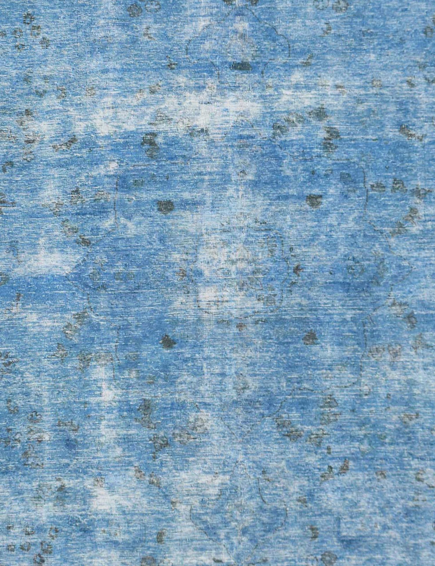 Rund Vintage Perserteppich rund  blau <br/>256 x 256 cm