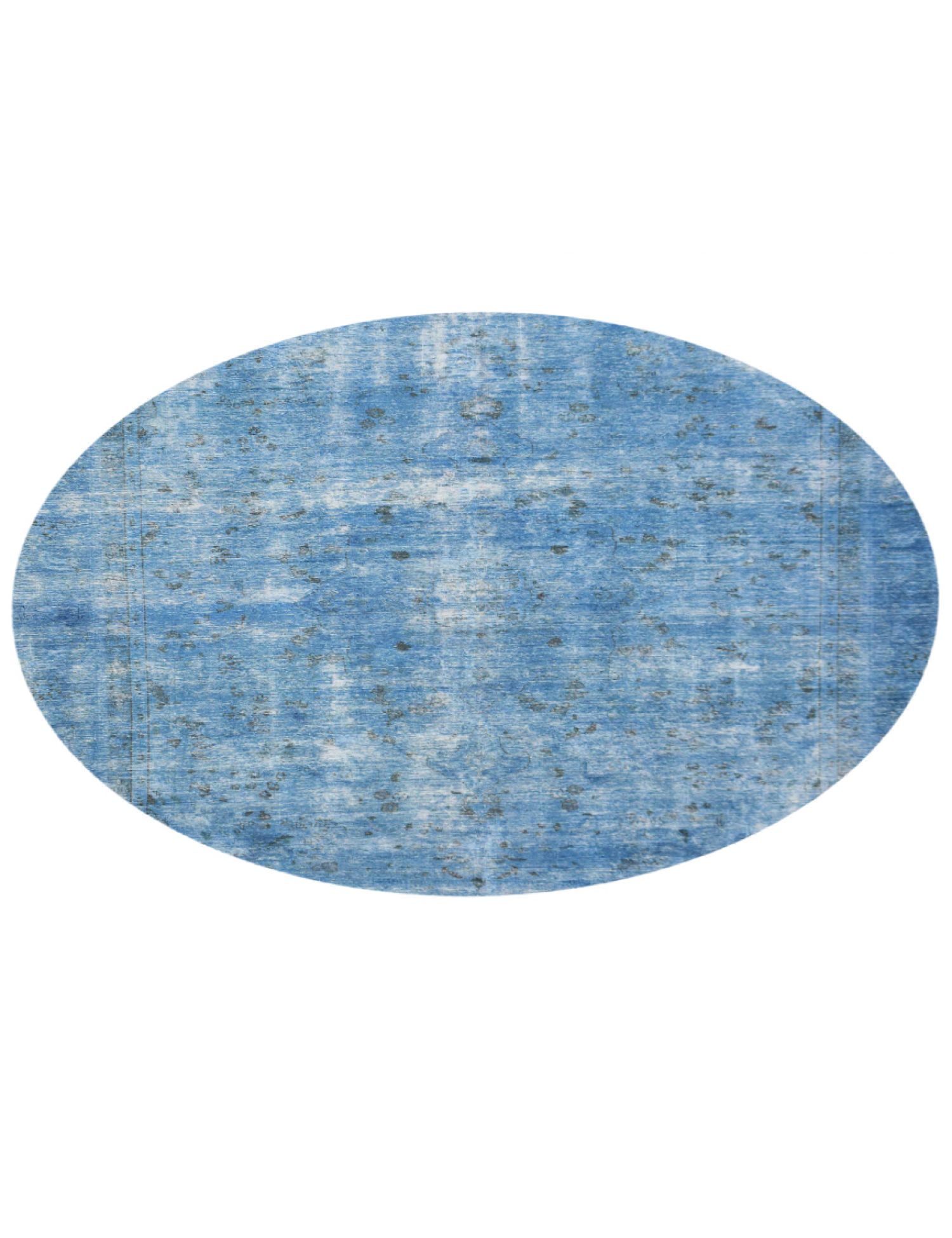 Rund Vintage Perserteppich rund  blau <br/>256 x 256 cm
