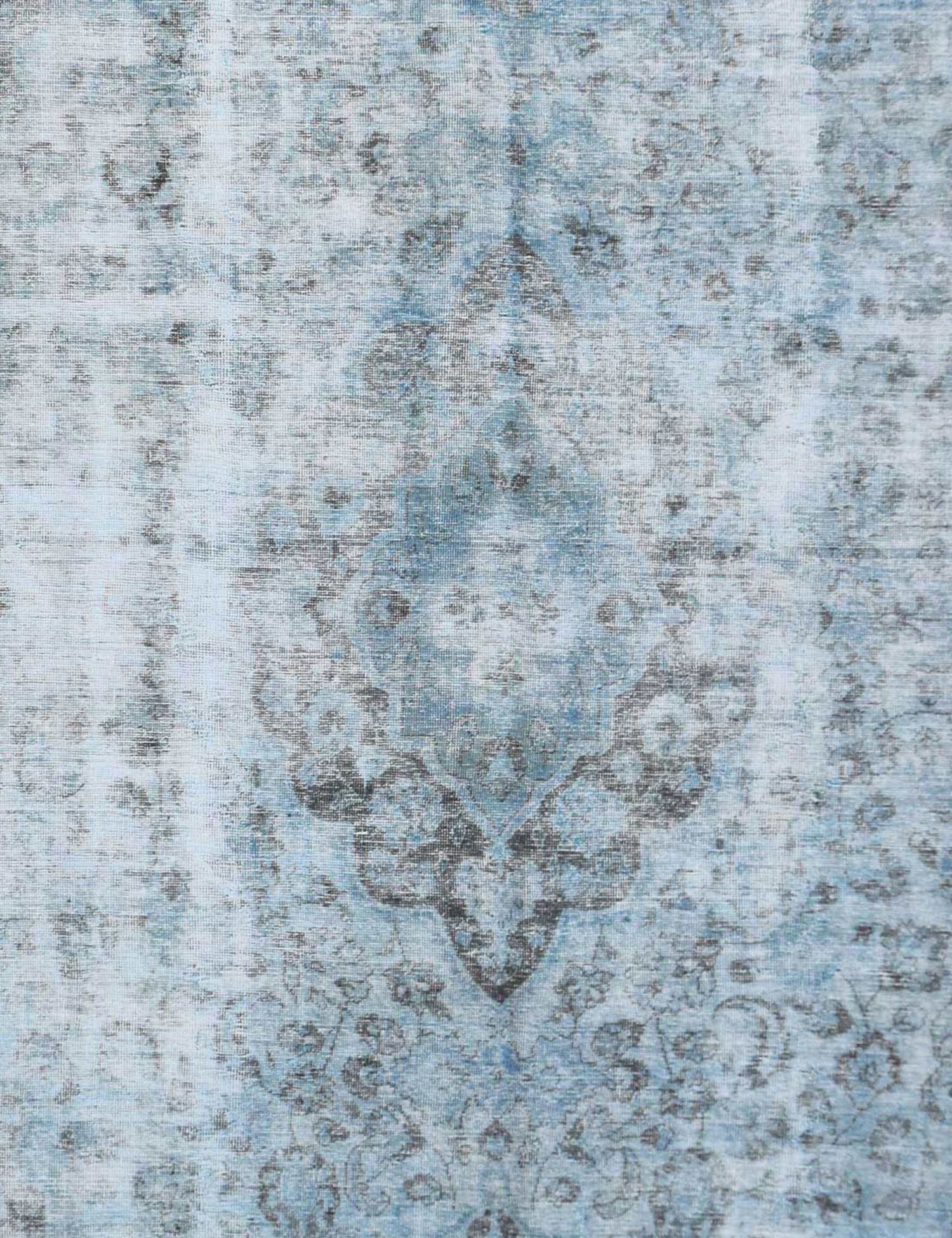 Rund Vintage Perserteppich rund  blau <br/>301 x 301 cm