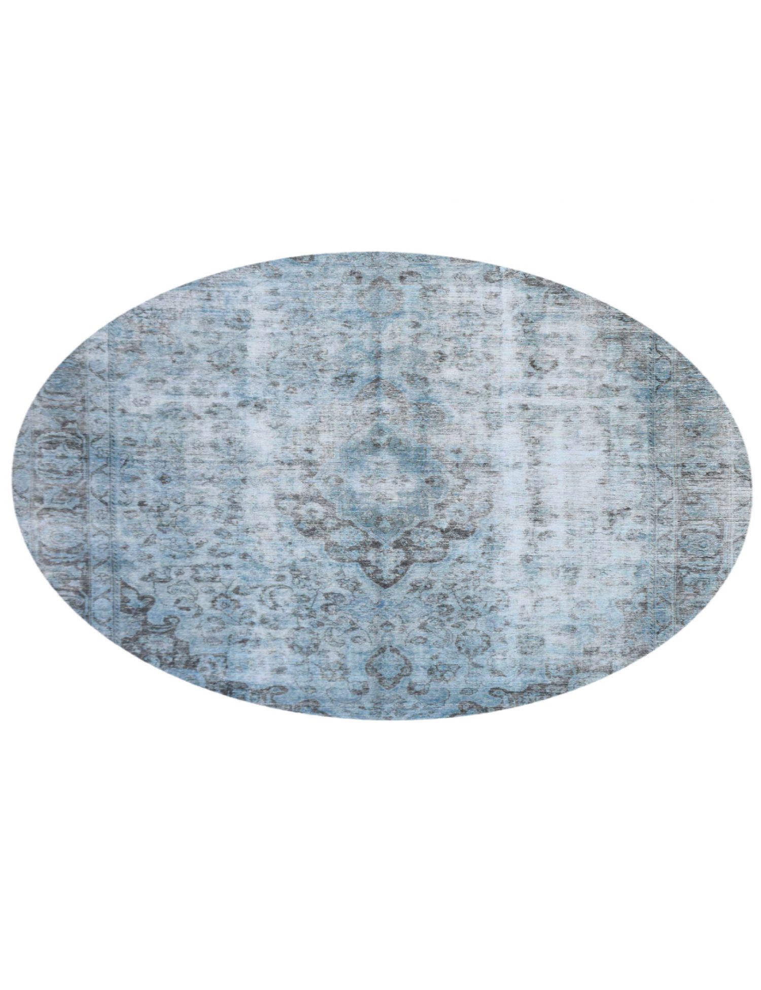 Rund Vintage Perserteppich rund  blau <br/>301 x 301 cm