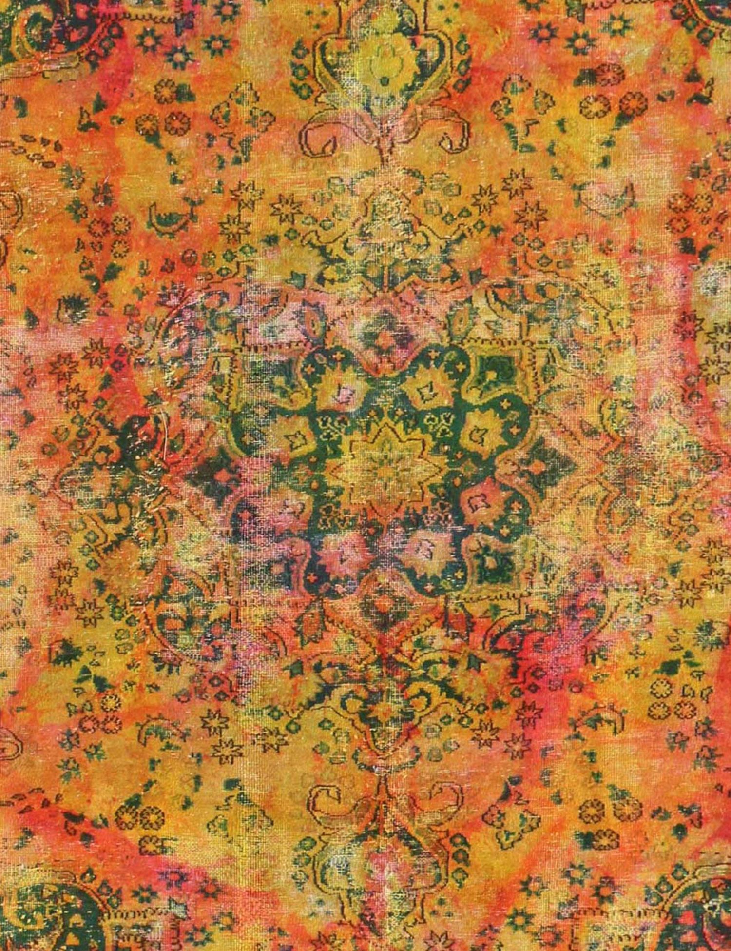 Vintage Teppich rund  mehrfarbig <br/>243 x 243 cm