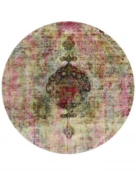 Vintage Carpet round 246 x 246 multicolor 