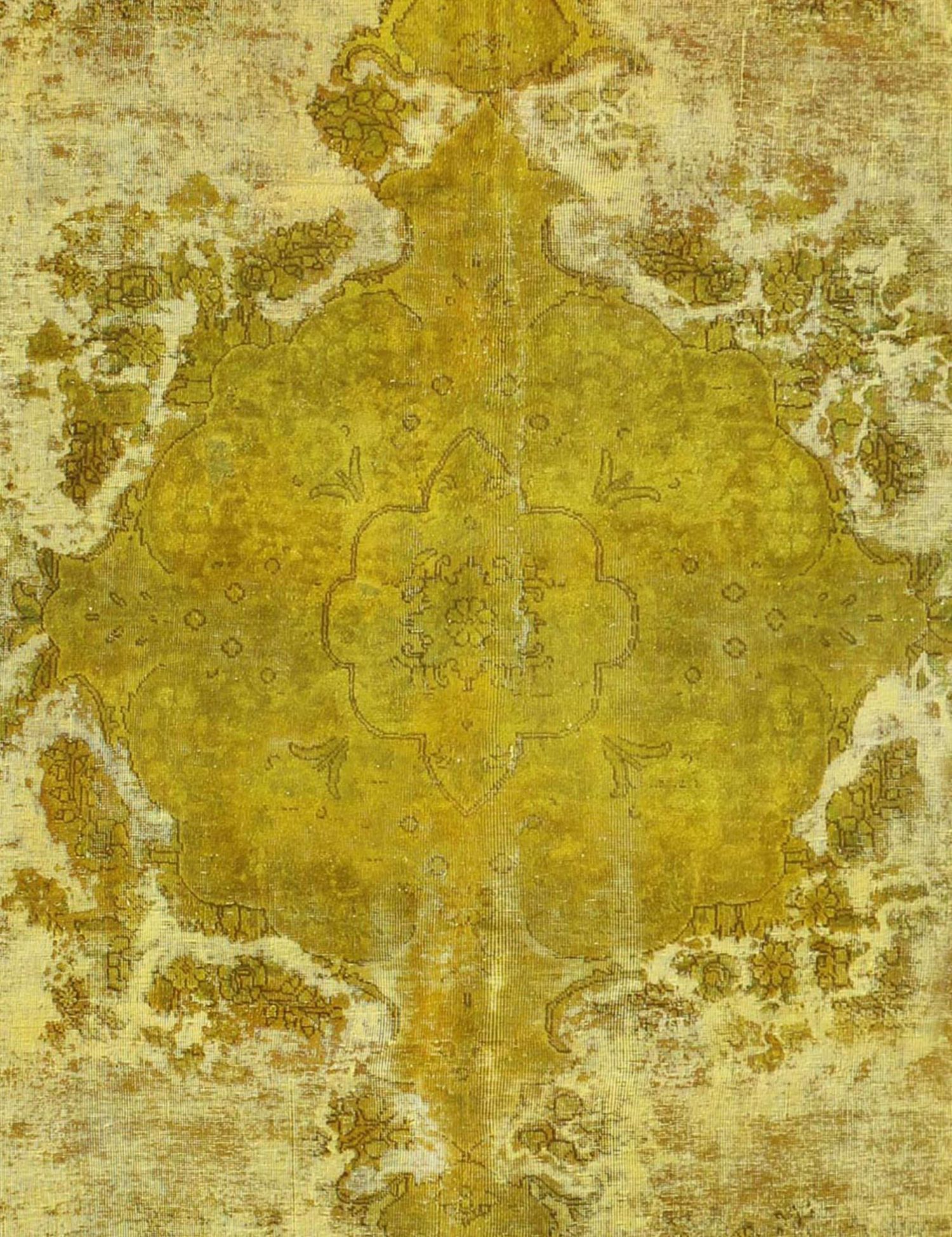Tappeto Vintage  giallo <br/>264 x 264 cm