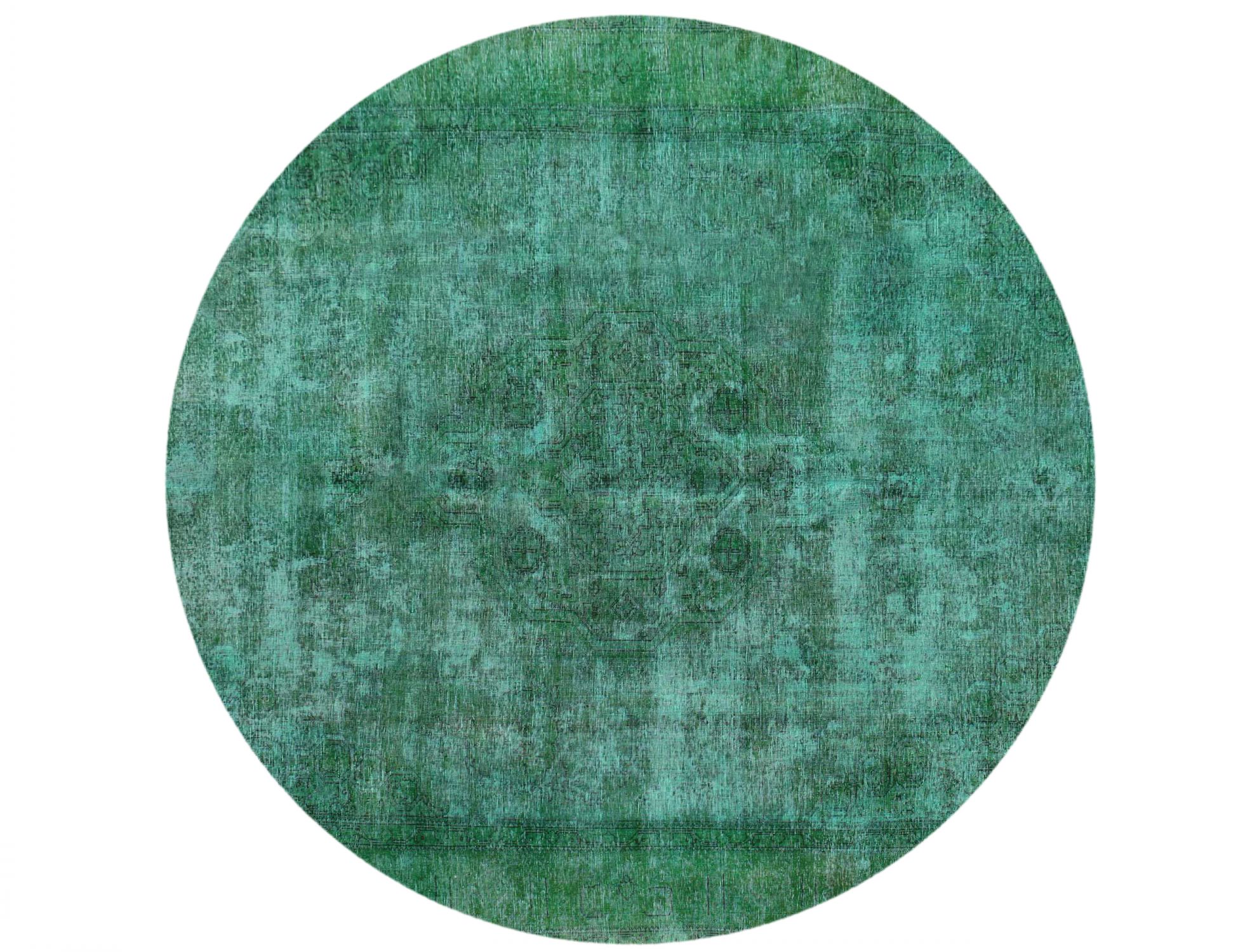 Tappeto Vintage  verde <br/>296 x 296 cm