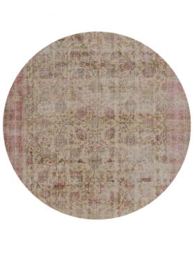 Round Stonewash  beige  <br/>239 x 239 cm