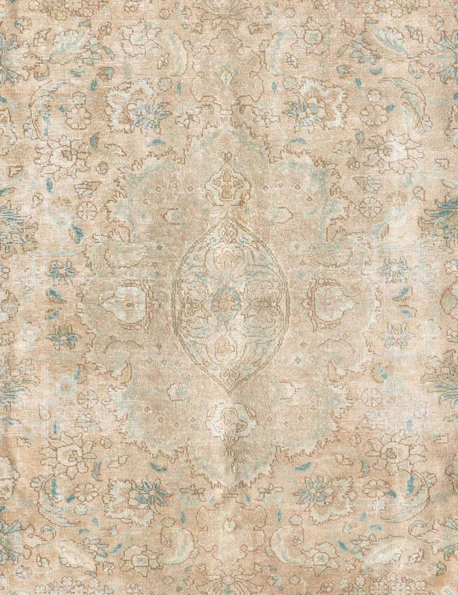 Rund Retro Perserteppich  beige <br/>255 x 255 cm