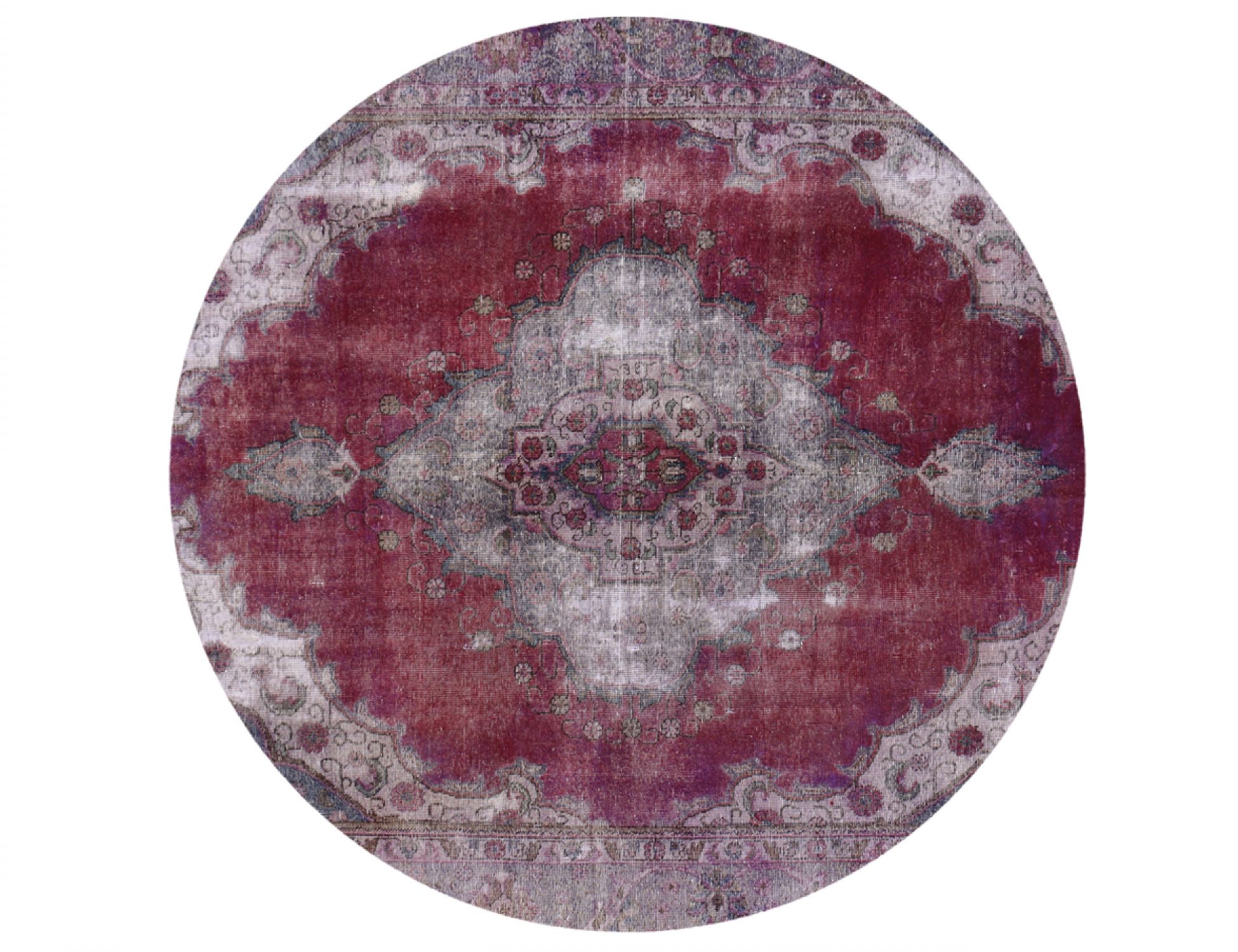 Stonewash  röda <br/>210 x 210 cm