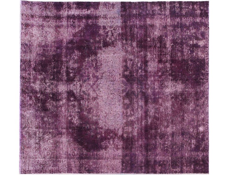 Púrpura Persa Alfombra persa vintage 215 x 215 cm