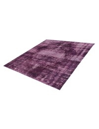 Púrpura Persa Alfombra persa vintage 215 x 215 cm - view 2