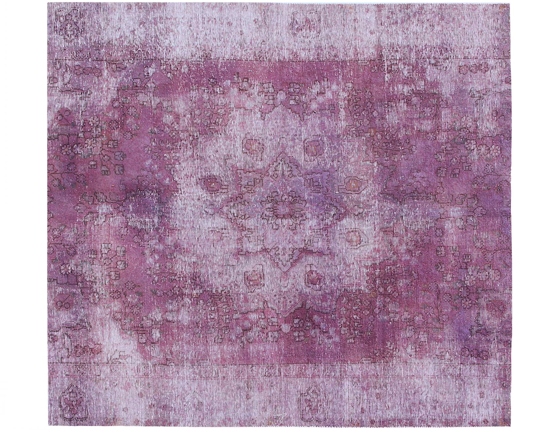 Tappeto vintage persiano  viola <br/>190 x 190 cm