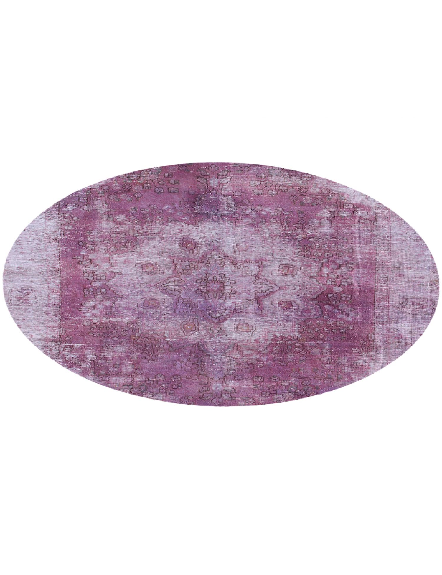 Persischer Vintage Teppich  lila <br/>190 x 190 cm