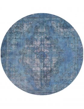 Alfombra persa vintage 260 x 260 azul