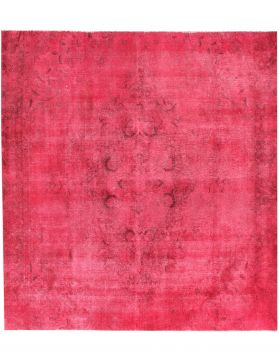 Tapis Persan vintage 265 x 265 rouge