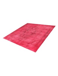 Rouge Persan Tapis Persan vintage 265 x 265 cm - view 2