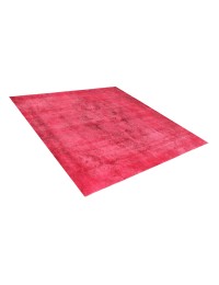 Rouge Persan Tapis Persan vintage 265 x 265 cm - view 3