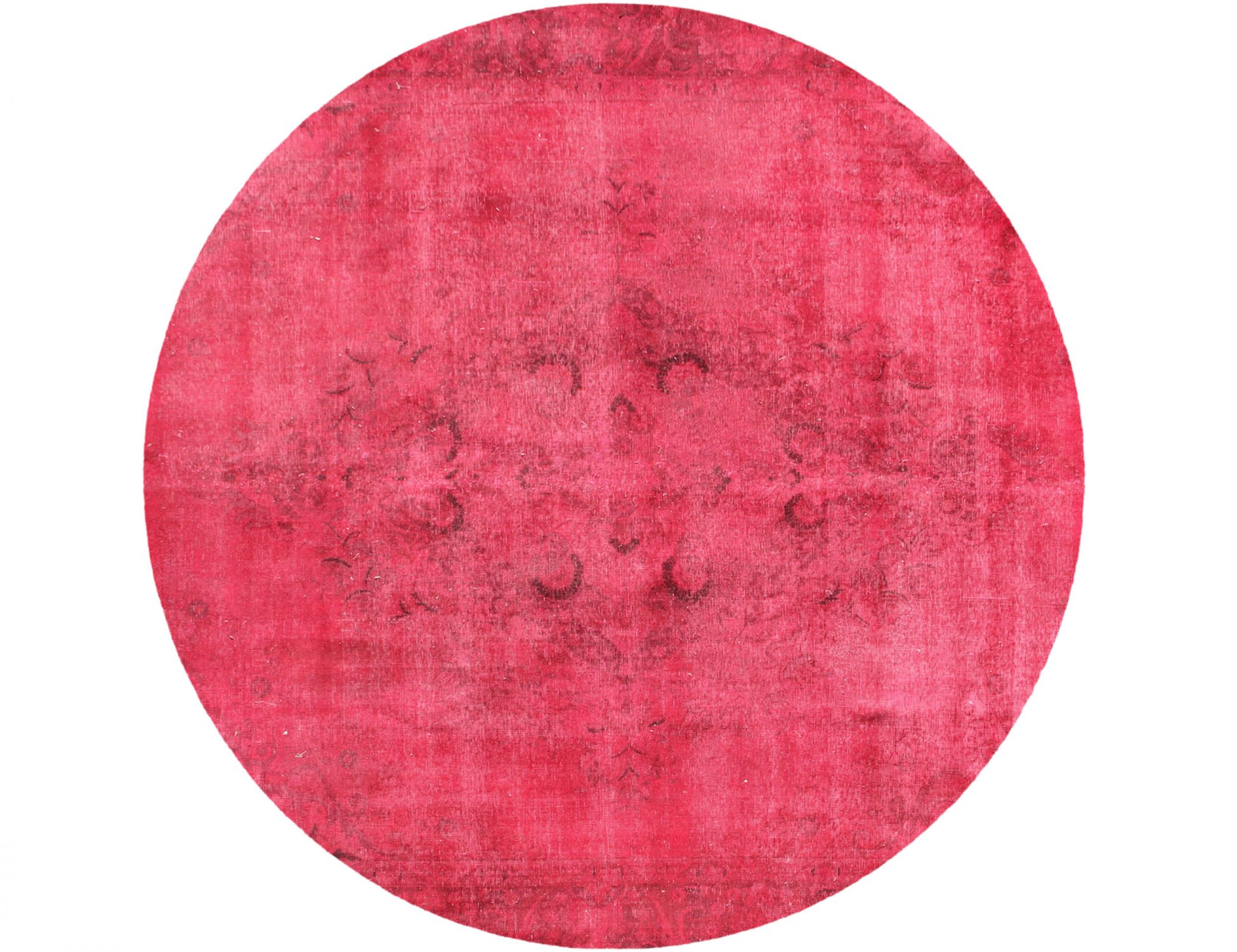 Persischer Vintage Teppich  rot <br/>265 x 265 cm