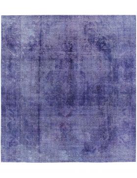 Persialaiset vintage matot 195 x 195 sininen