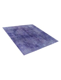 Blu Persiano Tappeto vintage persiano 195 x 195 cm - view 3