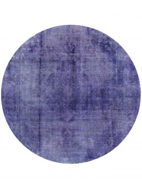 Persischer Vintage Teppich 195 x 195 blau