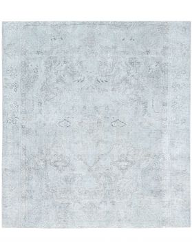 Alfombra vintage 186 X 186 gris