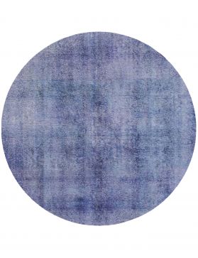 Persischer Vintage Teppich 200 x 200 blau