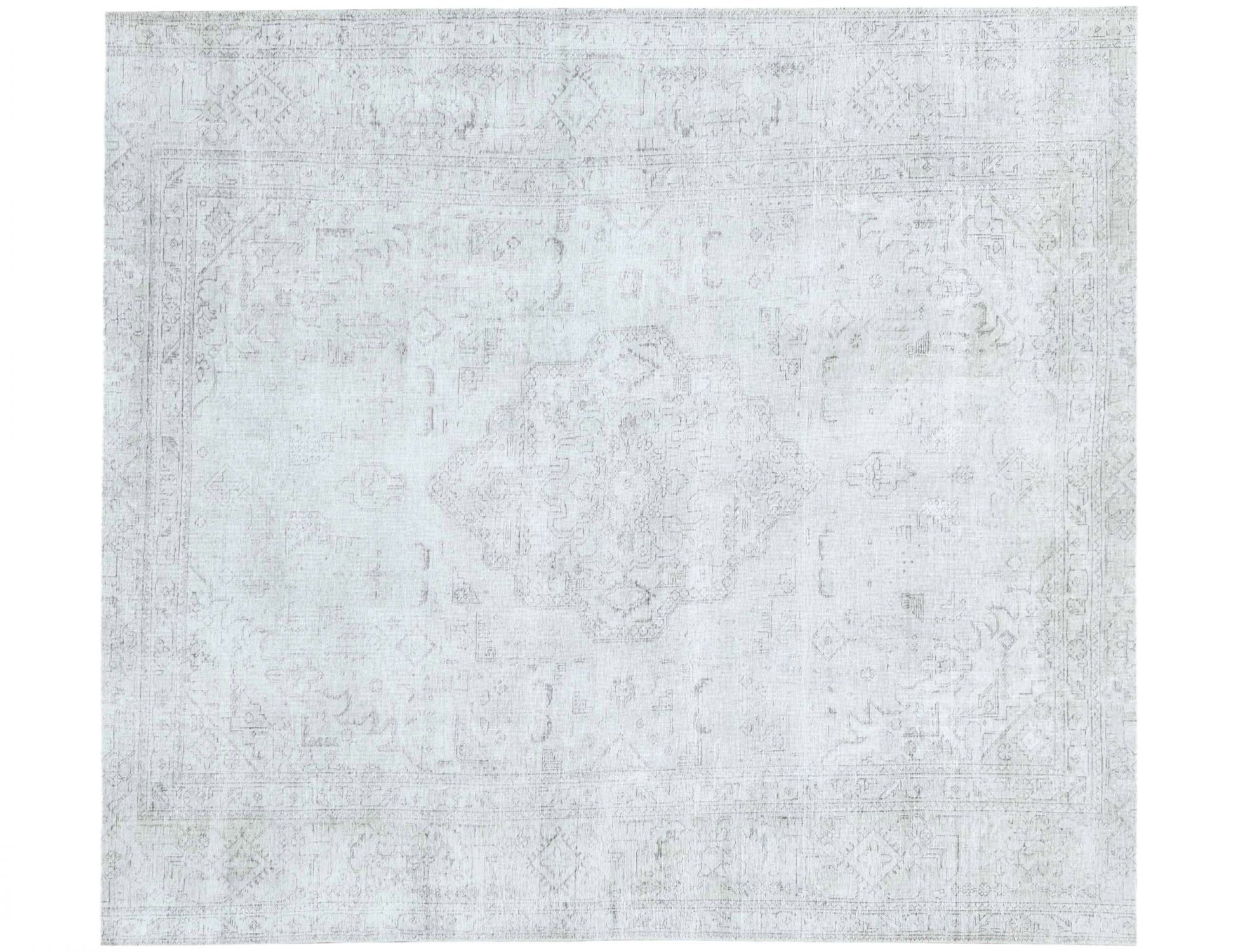 Tappeto Vintage  grigo <br/>247 x 247 cm
