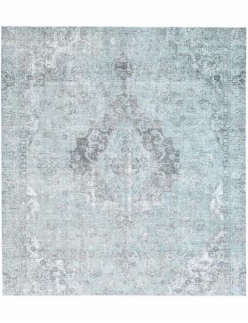 Square Vintage Carpet  green  <br/>227 x 227 cm