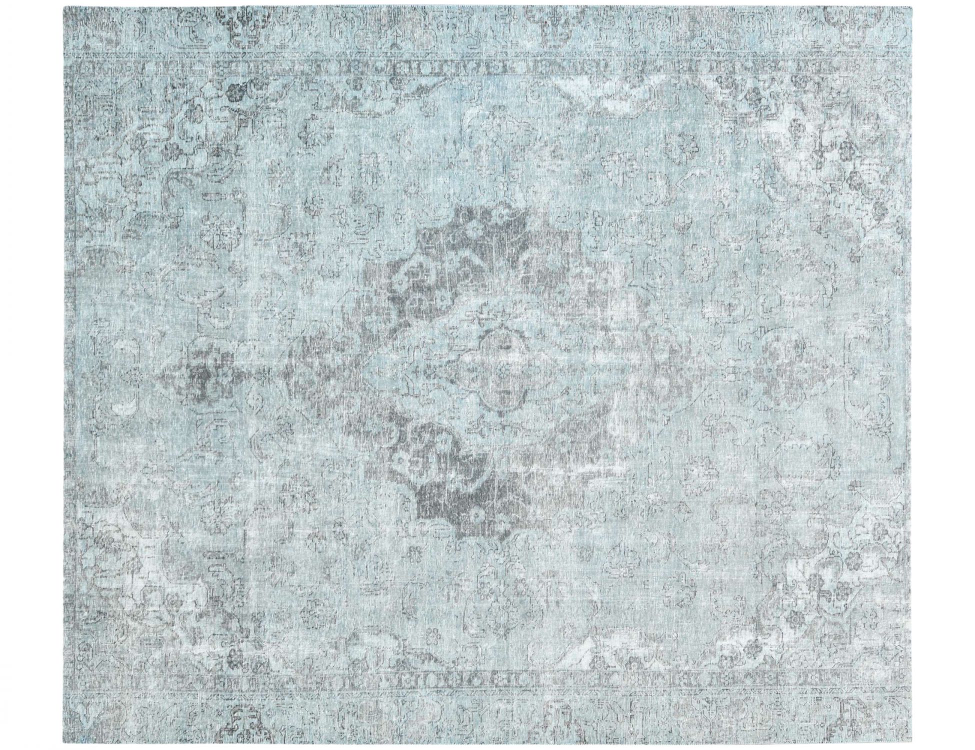 Vintage Teppich  grün <br/>280 x 227 cm