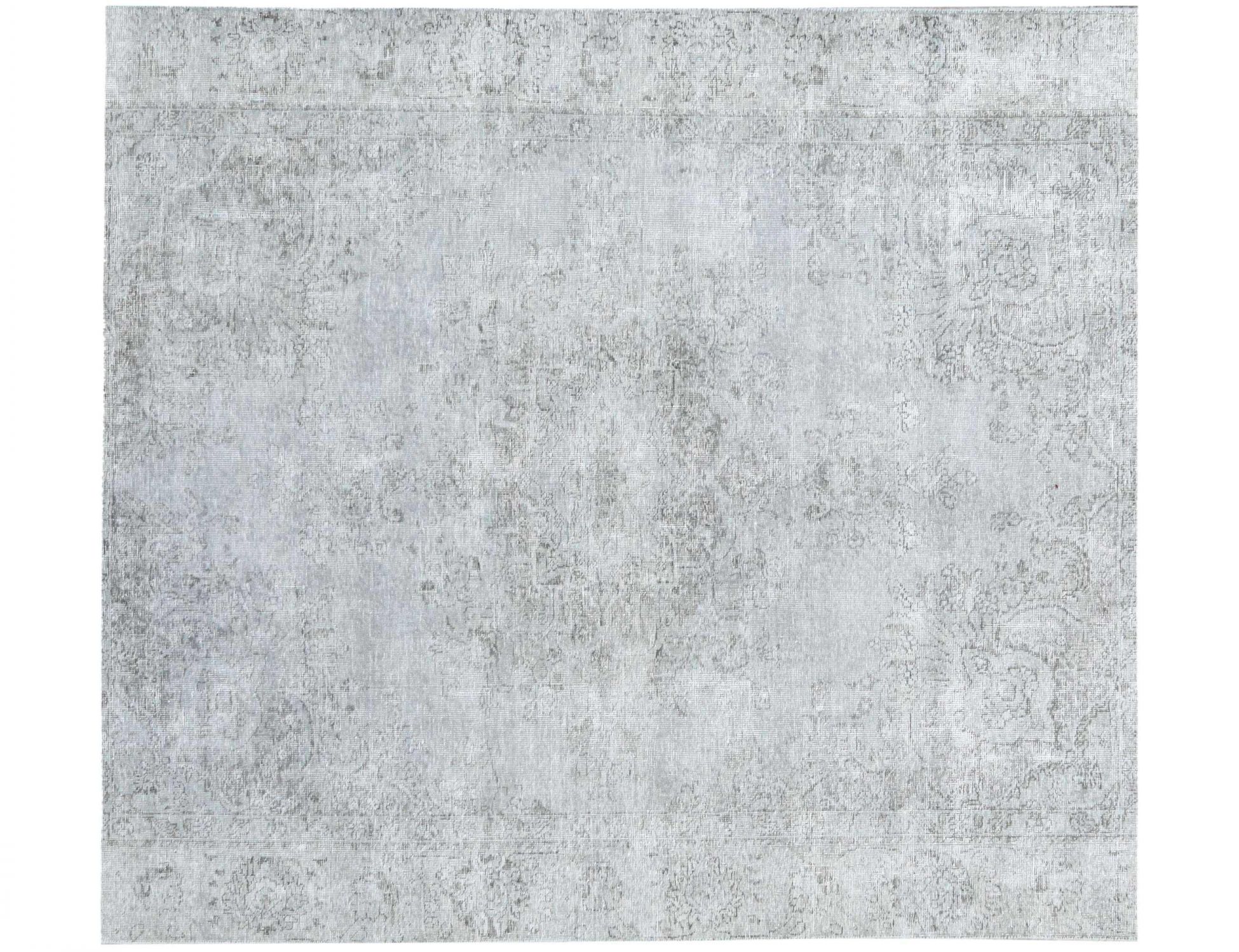 Quadrat Vintage Teppich  grau <br/>186 x 186 cm