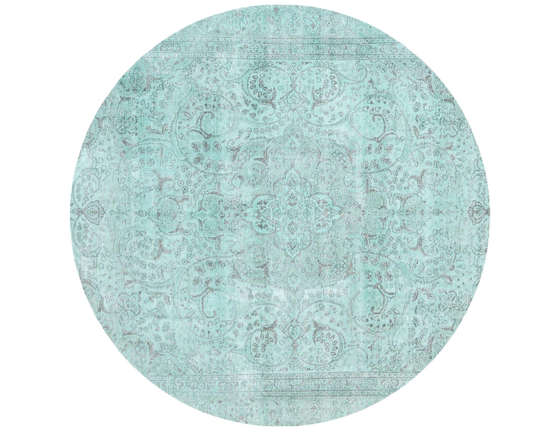 Tappeto Vintage  verde <br/>219 x 219 cm
