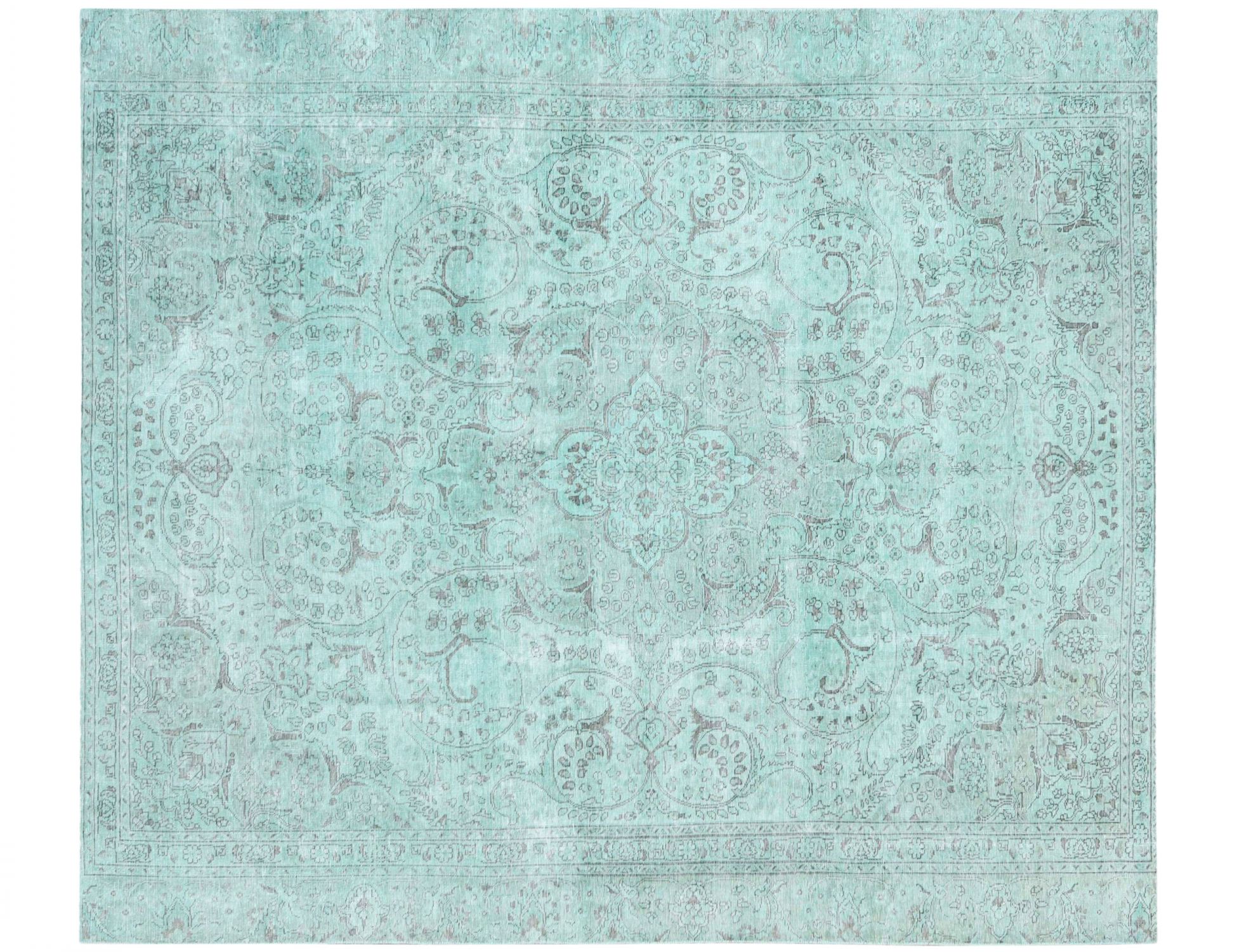 Tappeto Vintage  verde <br/>260 x 219 cm