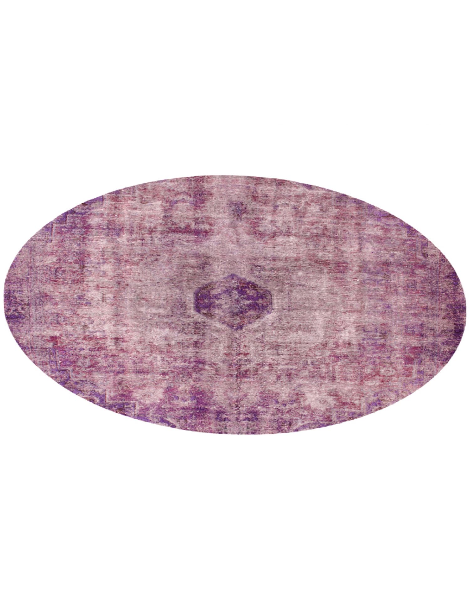 Persischer Vintage Teppich  lila <br/>275 x 275 cm