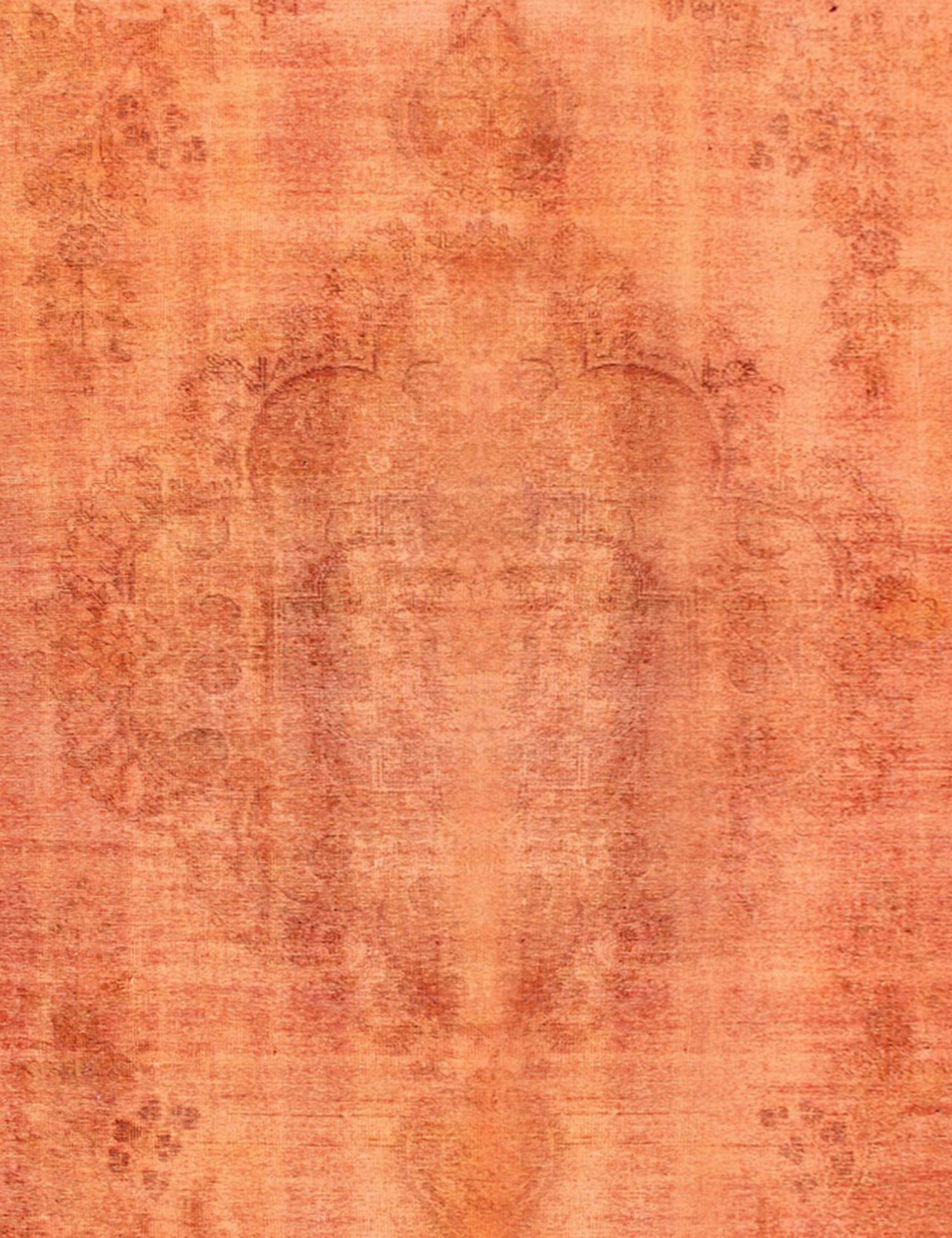Persischer Vintage Teppich  orange <br/>285 x 285 cm