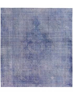 Persischer Vintage Teppich 290 x 290 blau