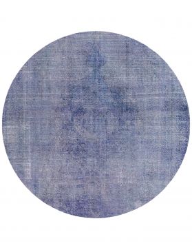 Persisk vintage teppe 290 x 290 blå