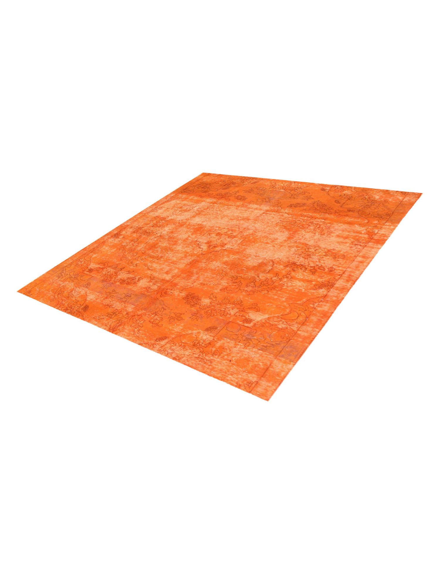 Tappeto vintage persiano  arancione <br/>230 x 230 cm